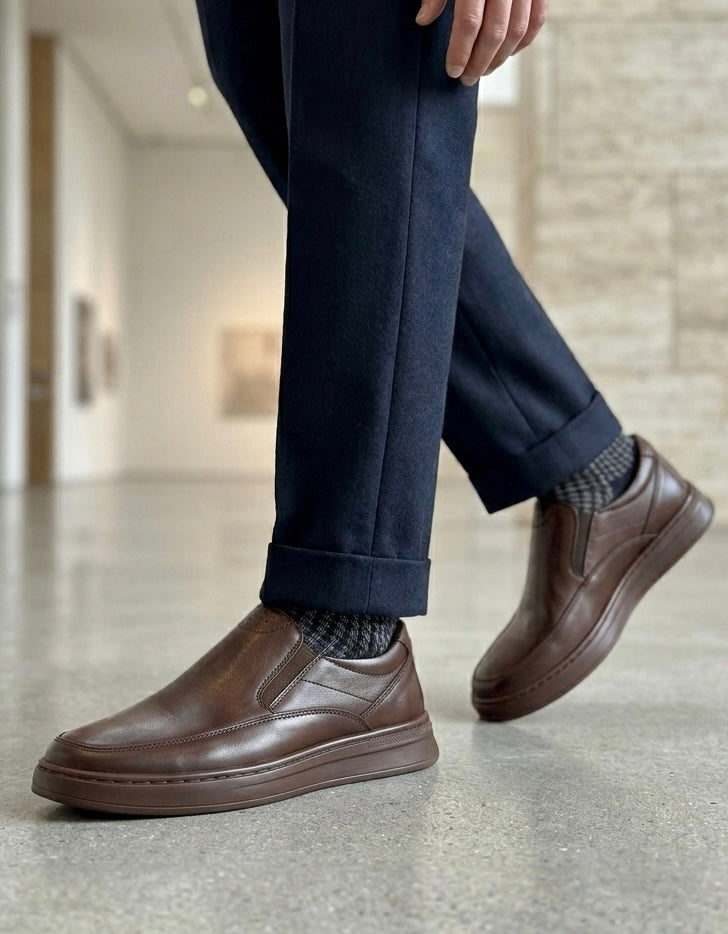 Mocassin orthopédique LV